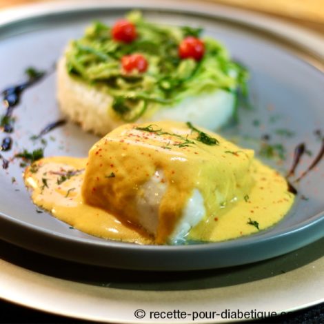 Cabillaud Sauce Armoricaine (ou Américaine) à la crème