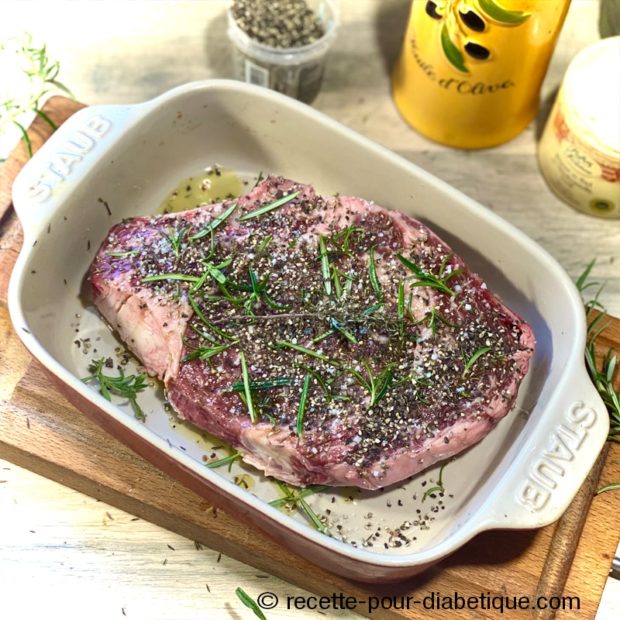 Côte de boeuf grillée ( Barbecue, grill ou plancha )