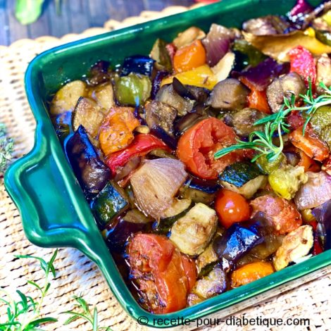 Ratatouille Confite au Four