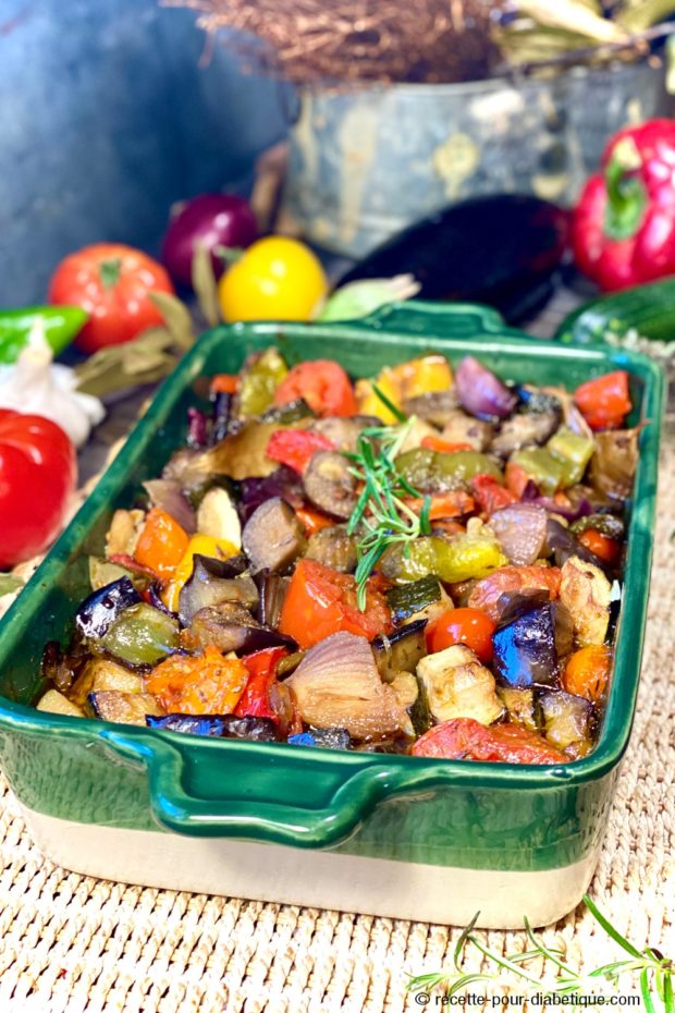 Ratatouille Confite au Four