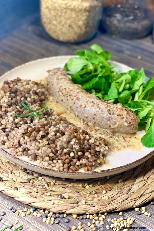 Saucisses de Toulouse à la Moutarde