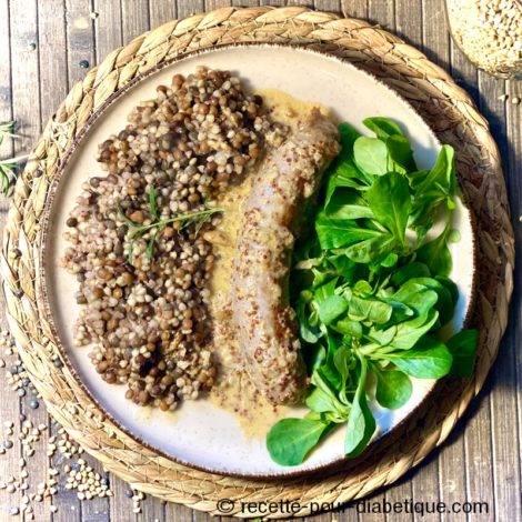 Saucisses de Toulouse à la Moutarde