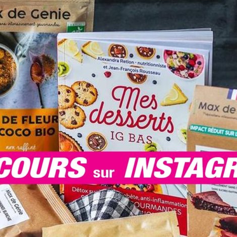 Concours sur Instagram avec Max de Génie