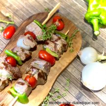 Brochettes de Boeuf mariné à la Provençale