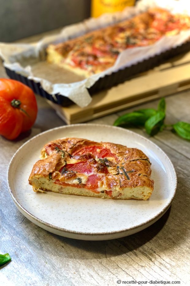 Clafoutis Tomate Mozzarella