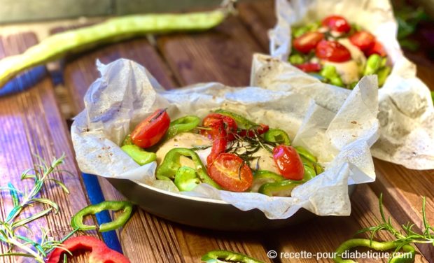 papillote poulet au four