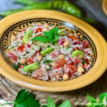Taboulé IG Bas au Couscous d'orge