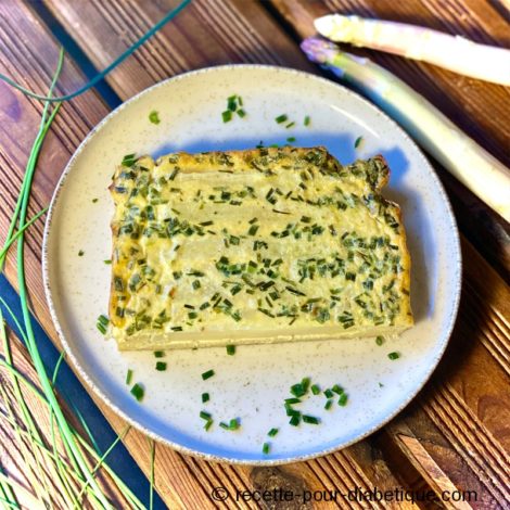 Clafoutis aux Asperges blanches