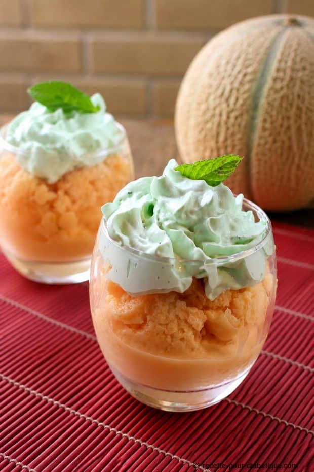 glace melon sans sucre