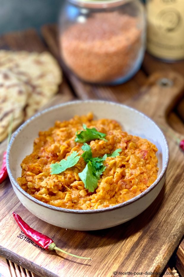 Dahl de Lentilles Corail