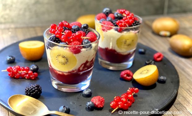 mousse kiwi mascarpone