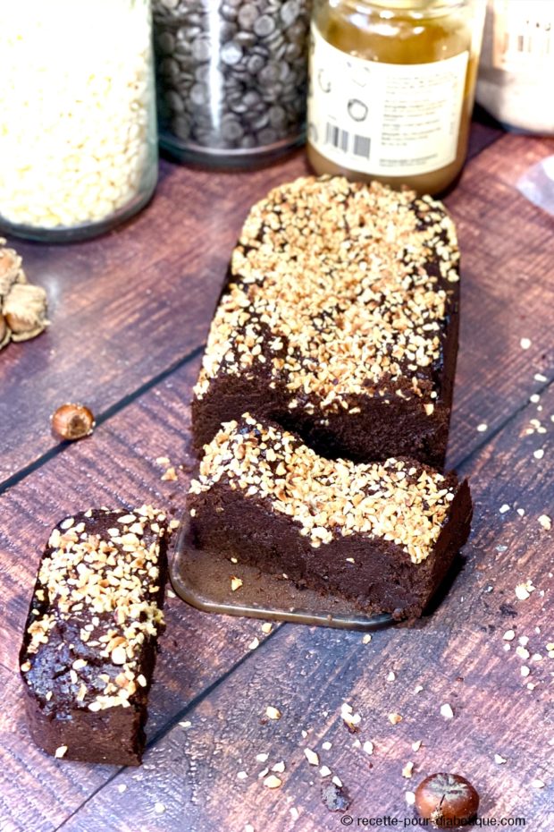 Fondant au Chocolat Noisette sans sucre