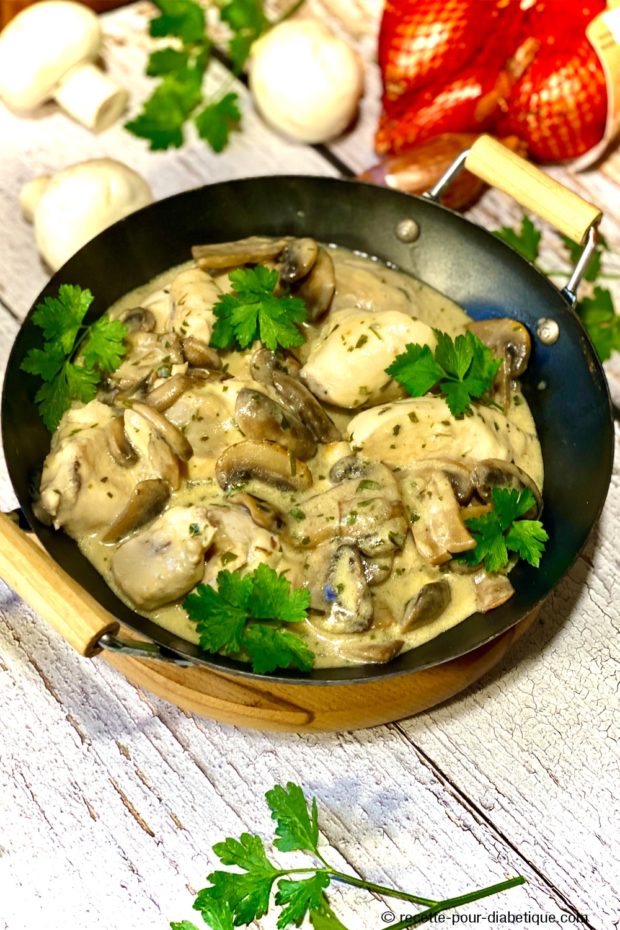 Poulet à l'Estragon et Persil