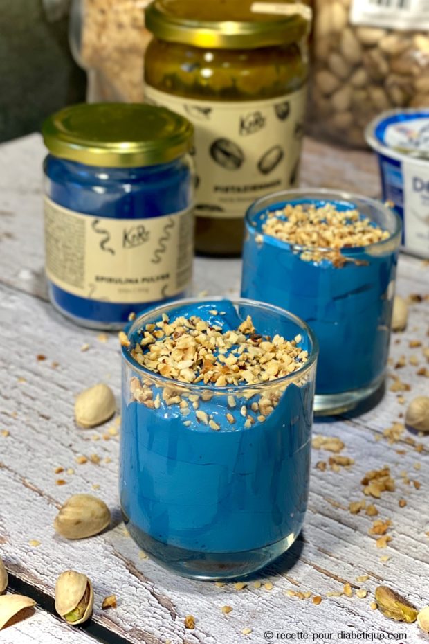 Yaourt Pistache et Spiruline