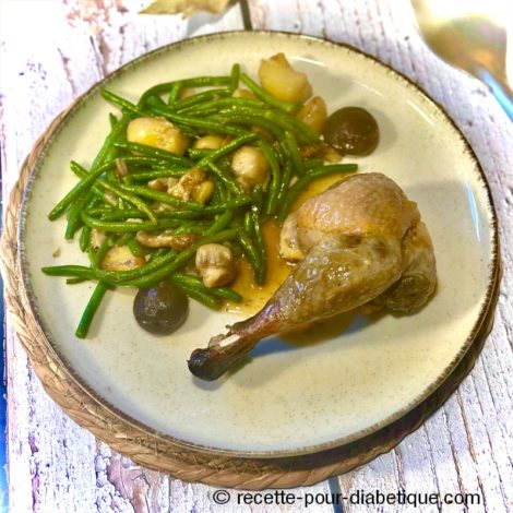 Pintade farcie aux Cêpes