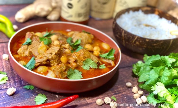 curry d'agneau de Madras