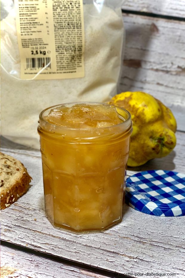 confiture de coing sans sucre