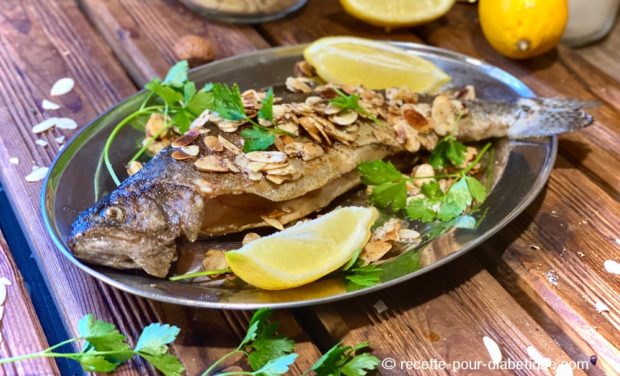 Truite aux Amandes et ghee