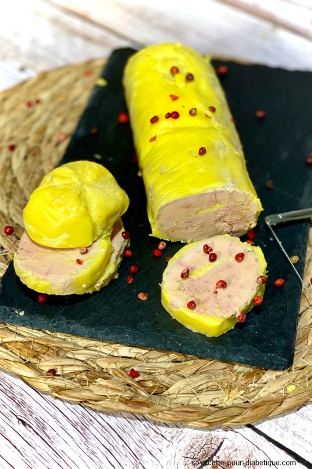 Ballotine de Foie Gras à la vapeur