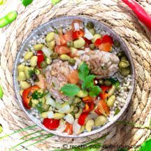 Bowl à la Cervelle d'agneau (salade ig bas)