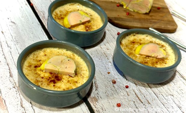 Crème brulée au Foie Gras cuit