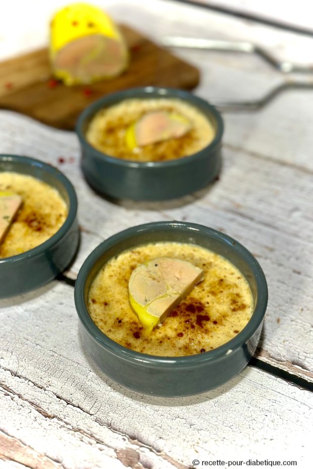 Crème brulée au Foie Gras cuit