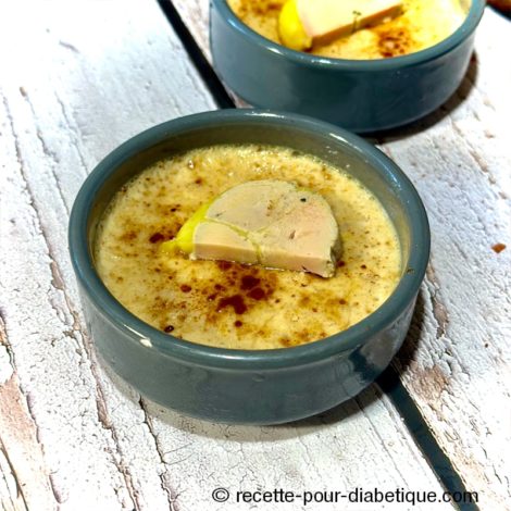 Crème brulée au Foie Gras cuit
