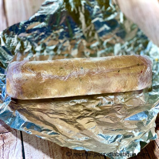 Ballotine de Foie Gras à la vapeur