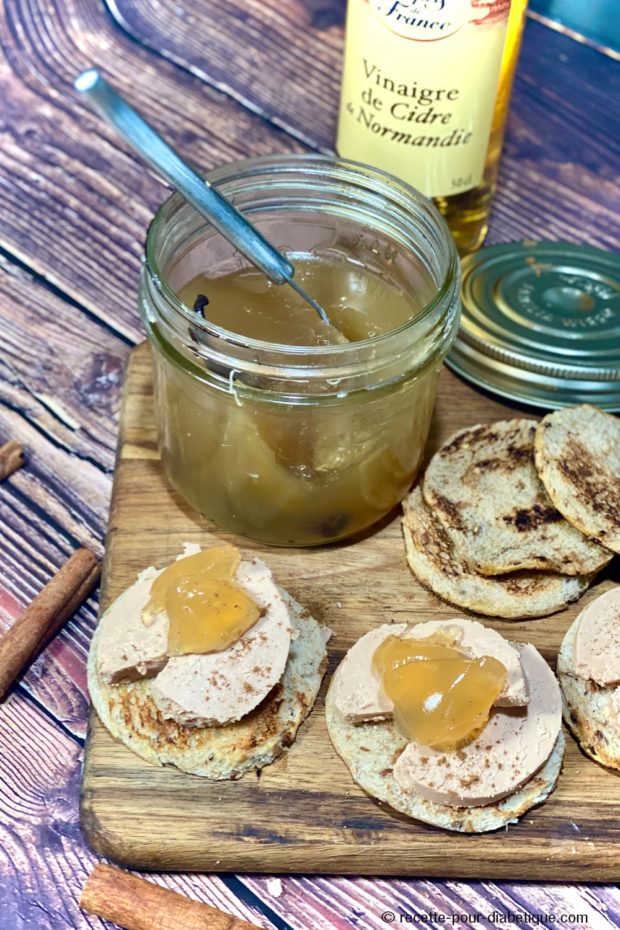 Gelée au vinaigre de cidre