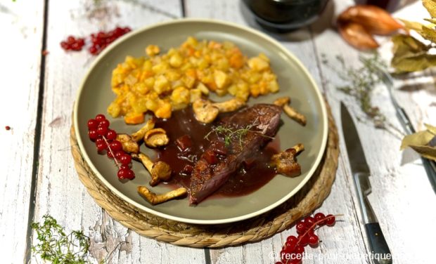 Canard sauce Grand veneur