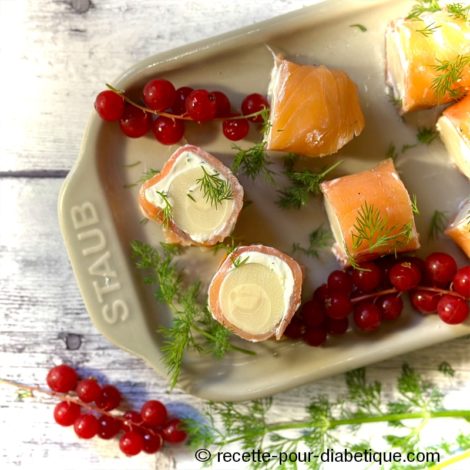 Makis de saumon IG Bas