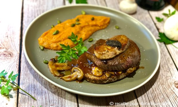 tournedos truffe foie gras