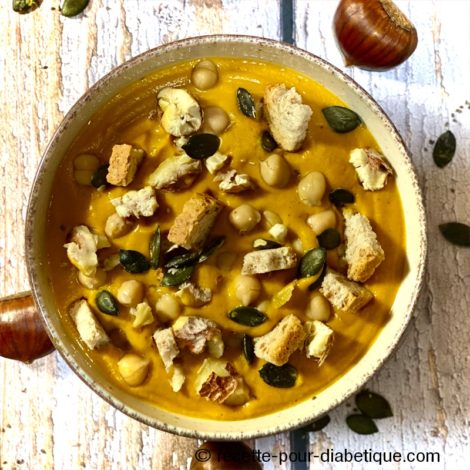Velouté Potimarron et marrons