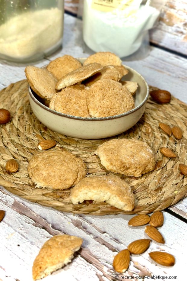 Biscuits aux amandes sans sucre pour diabétiques 110g B