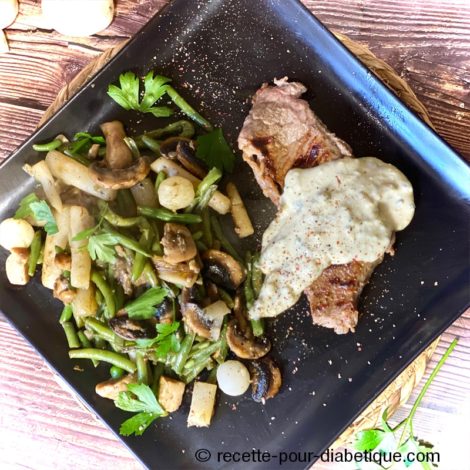 Boeuf sauce Saint Agur