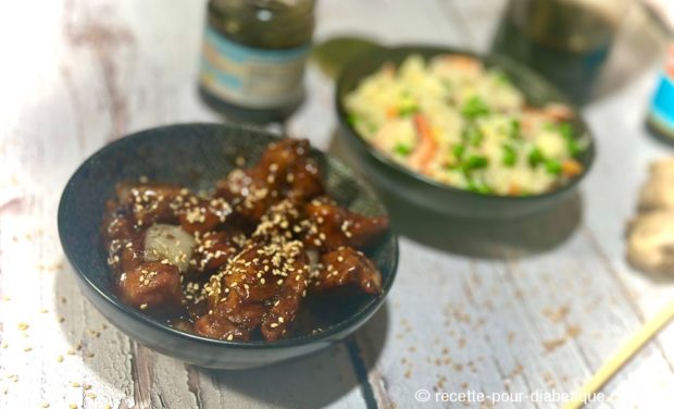 Porc Aigre doux au Yacon