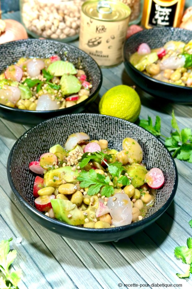 veggie bowl litchis