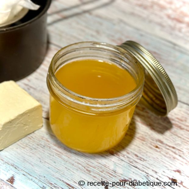 Ghee maison (beurre clarifié)