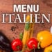 Menu Italien