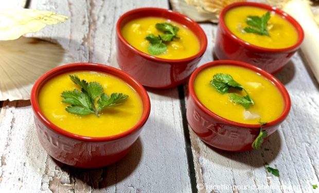 Velouté de Poireaux aux Saint Jacques