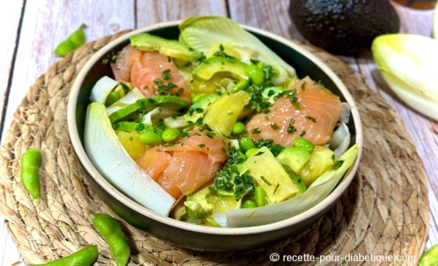 salad bowl saumon