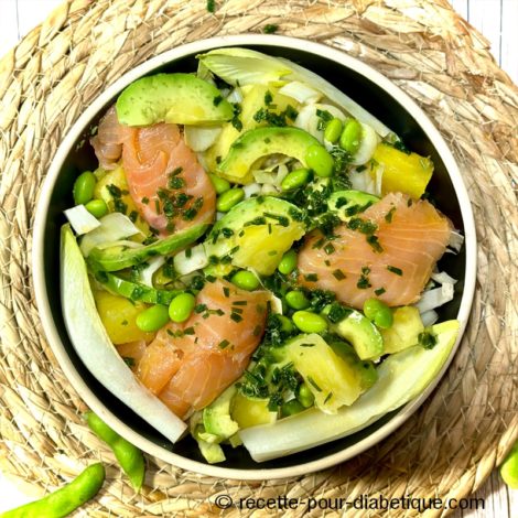 Salad Bowl Endives Saumon Ananas