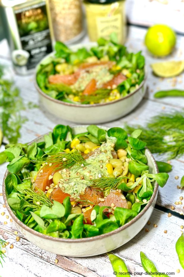 Bowl au Saumon Gravlax ig bas