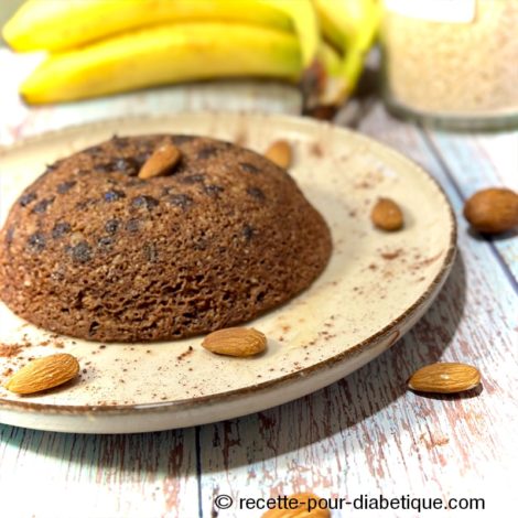 Bowl Cake Chocolat Banane