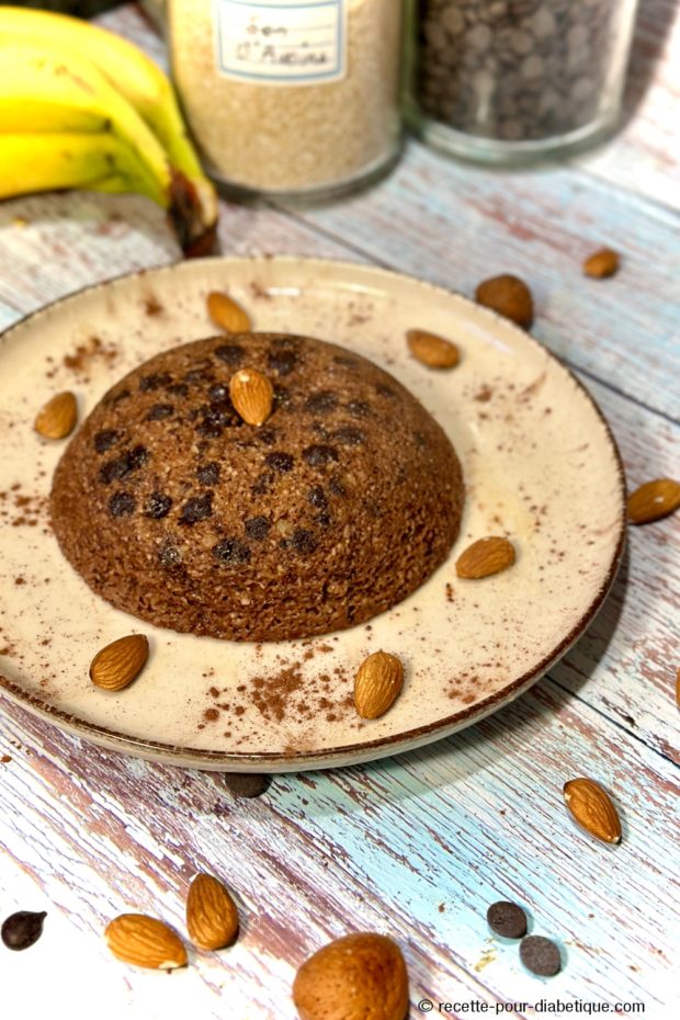 Bowl Cake Chocolat Banane