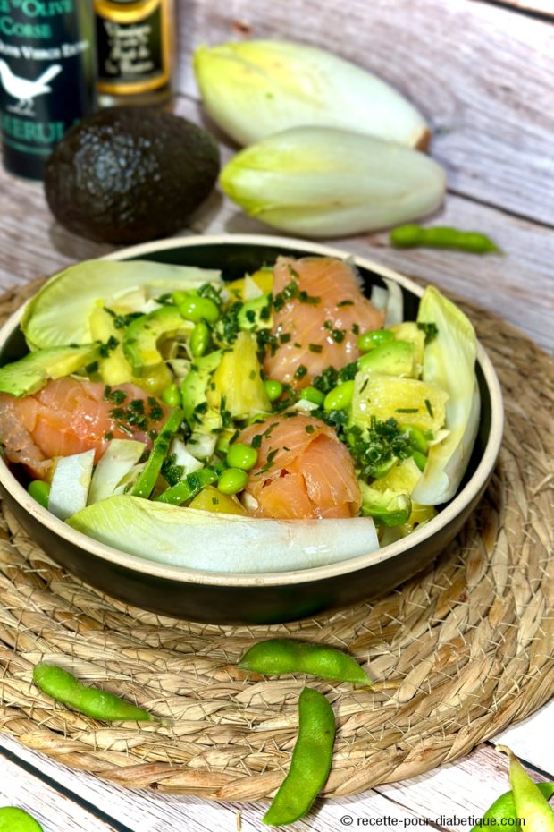 salad bowl saumon