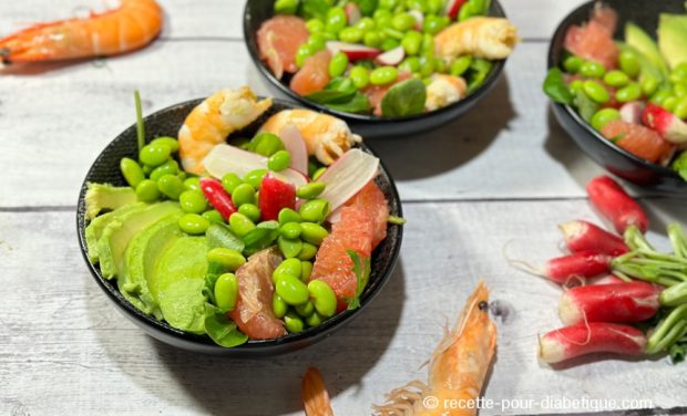 Bowl Pomelos Crevettes