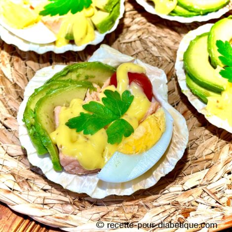 Coquilles de Saumon à la Parisienne