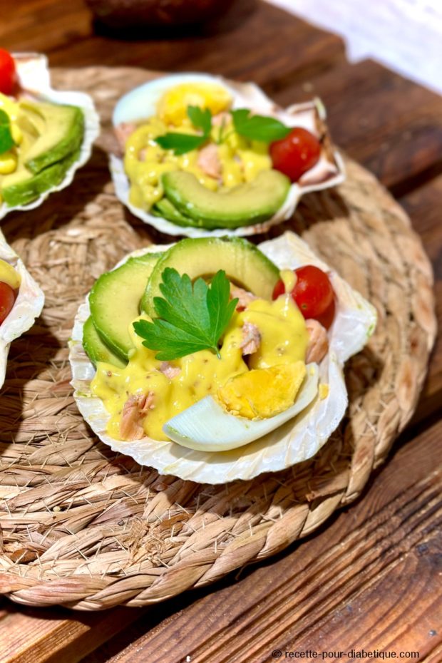 Coquilles de Saumon à la Parisienne