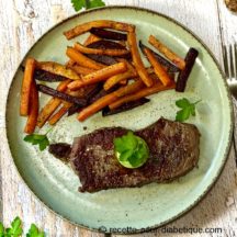 Steak Frites de légumes